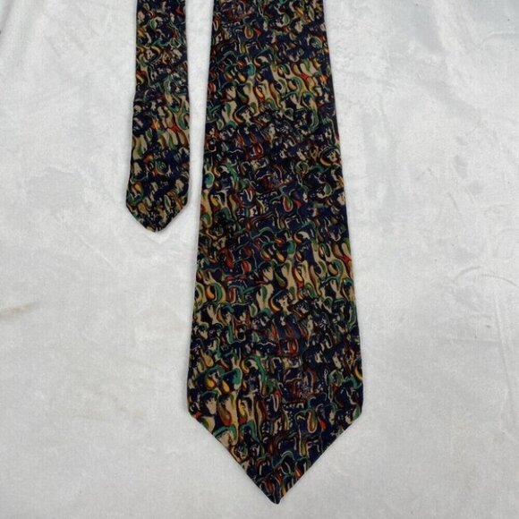Molecular Expressions Cocktail COLL. Tie Mens 4x56.5” Champagne Under Microscope - Picture 1 of 6